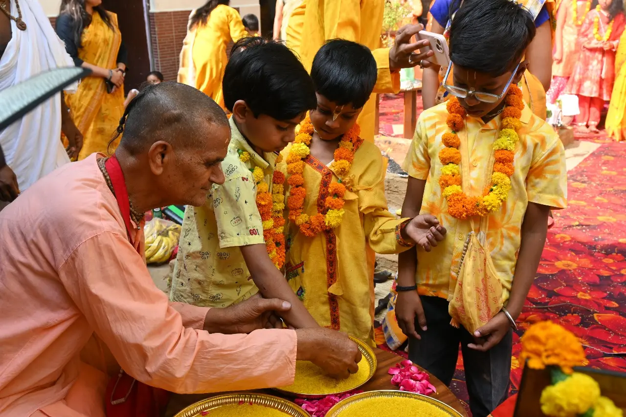 Cultural festivals at Bhaktivedanta Gurukul